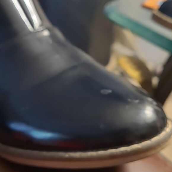 Rocket Dog Black Pantent Leather Slip On Boots - Picture 10 of 10